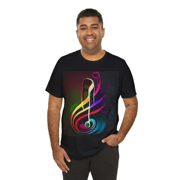 Treble Clef Unisex Short Sleeve Tee