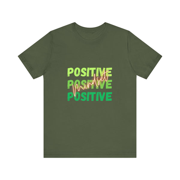 Positive Mindset Unisex Jersey Short Sleeve Tee