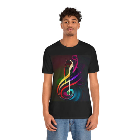 Treble Clef Unisex Short Sleeve Tee