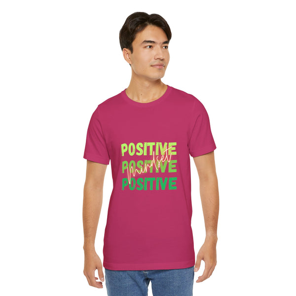 Positive Mindset Unisex Jersey Short Sleeve Tee