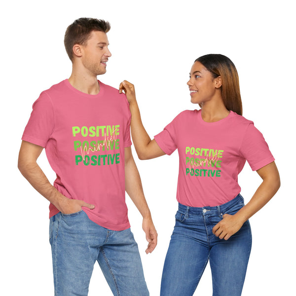 Positive Mindset Unisex Jersey Short Sleeve Tee