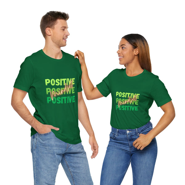 Positive Mindset Unisex Jersey Short Sleeve Tee