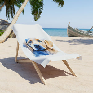 Labrador Retriever Beach Towel