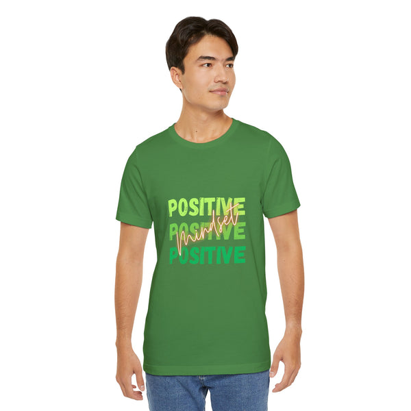 Positive Mindset Unisex Jersey Short Sleeve Tee