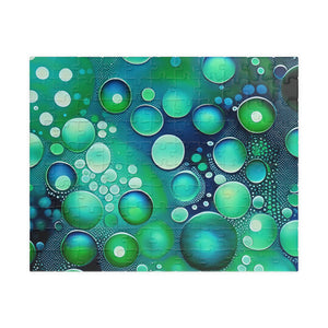 Turquoise Bubble Puzzle (110, 252, 520, 1014-piece)