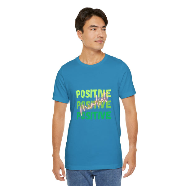 Positive Mindset Unisex Jersey Short Sleeve Tee