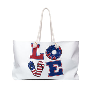 Americana Love Weekender Bag