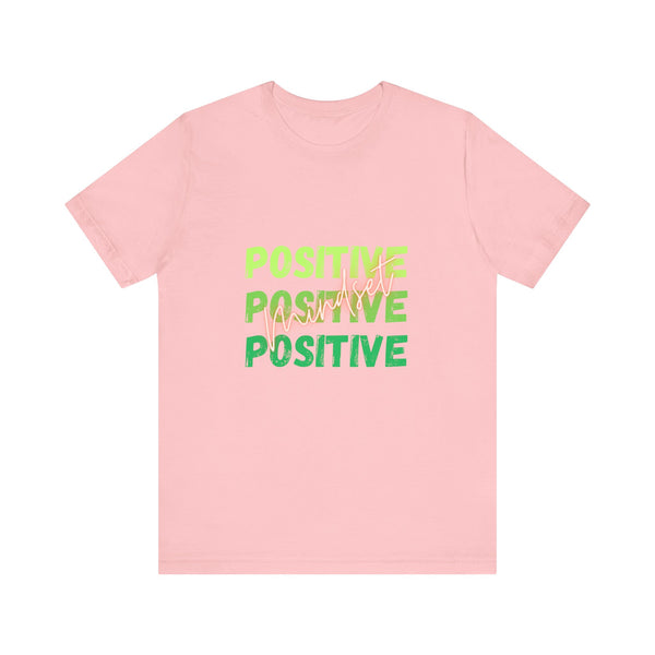 Positive Mindset Unisex Jersey Short Sleeve Tee