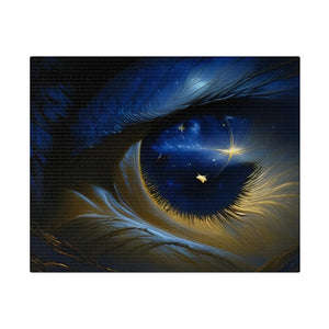 Eagle Eye Matte Canvas, Stretched, 0.75"