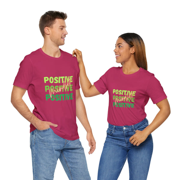 Positive Mindset Unisex Jersey Short Sleeve Tee